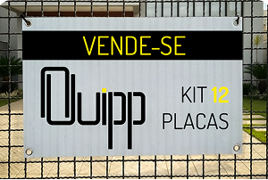Kit com 12 Lonas 440g com reforço e ilhós - 100x80cm